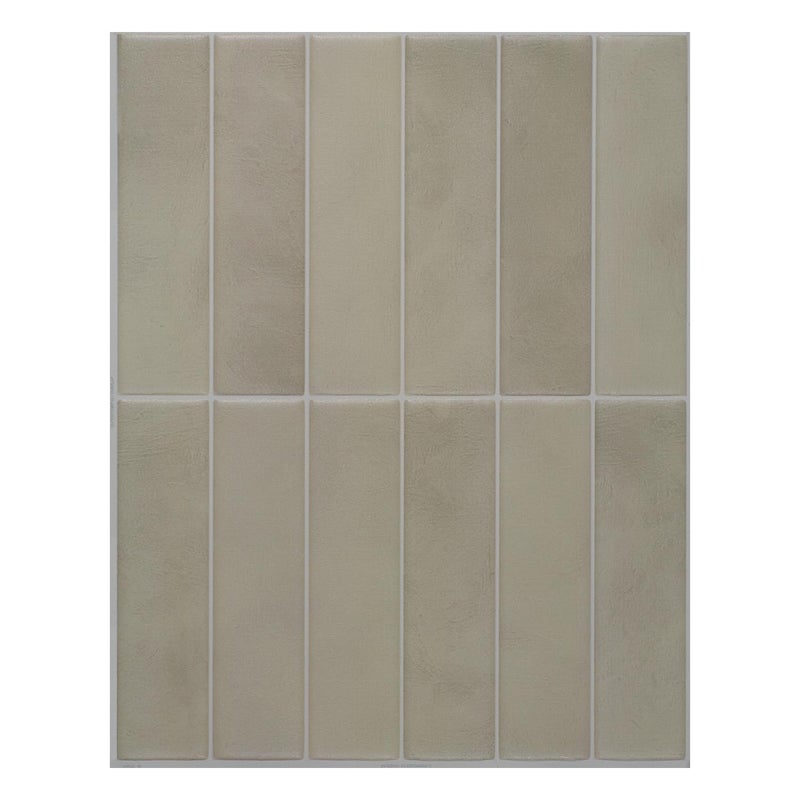 SMART TILES Peel and Stick Backsplash - 5 Sheets of 11.87"" x 9"" - 3D Adhesive Peel and Stick Tile Backsplash for Kitchen, Bathroom, Wall Tile - Image 1